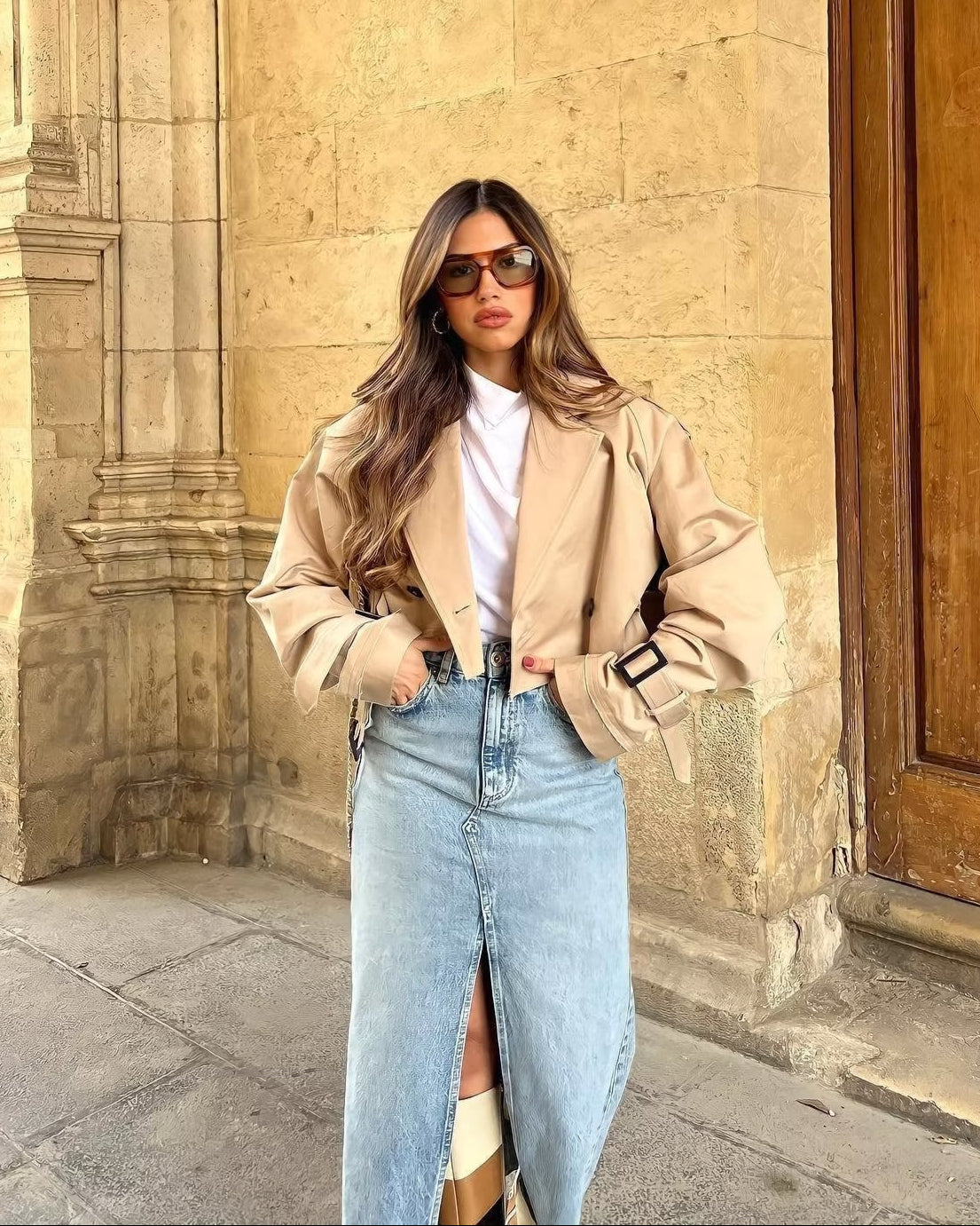 Lylah Trench Coat