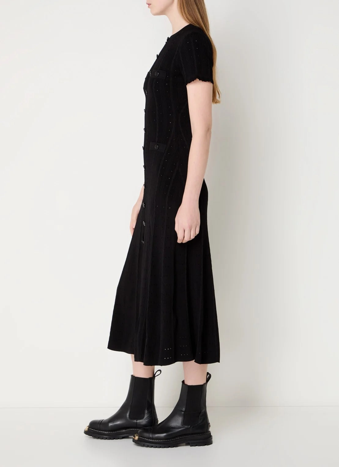 Sara | Knitted Midi Dress