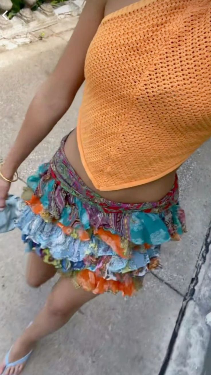 Tatum Ruffle Mini Skirt