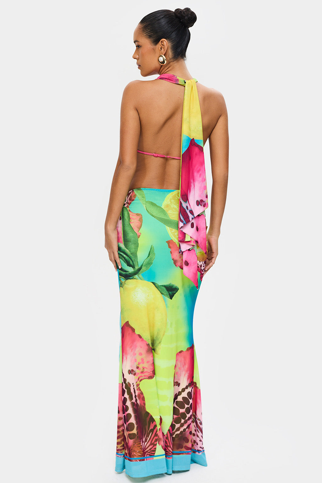 Rio Cowl Top & Maxi Skirt Set