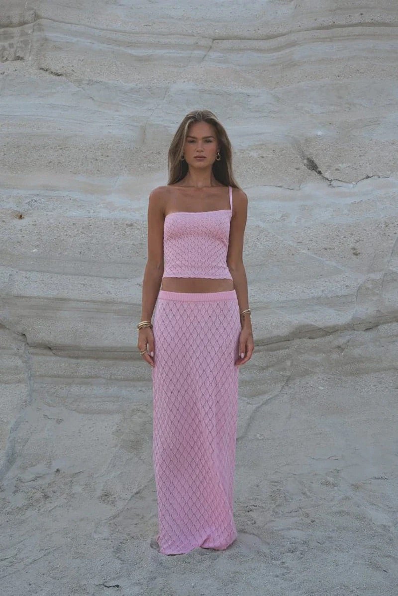 Liv One-Strap Knitted Set
