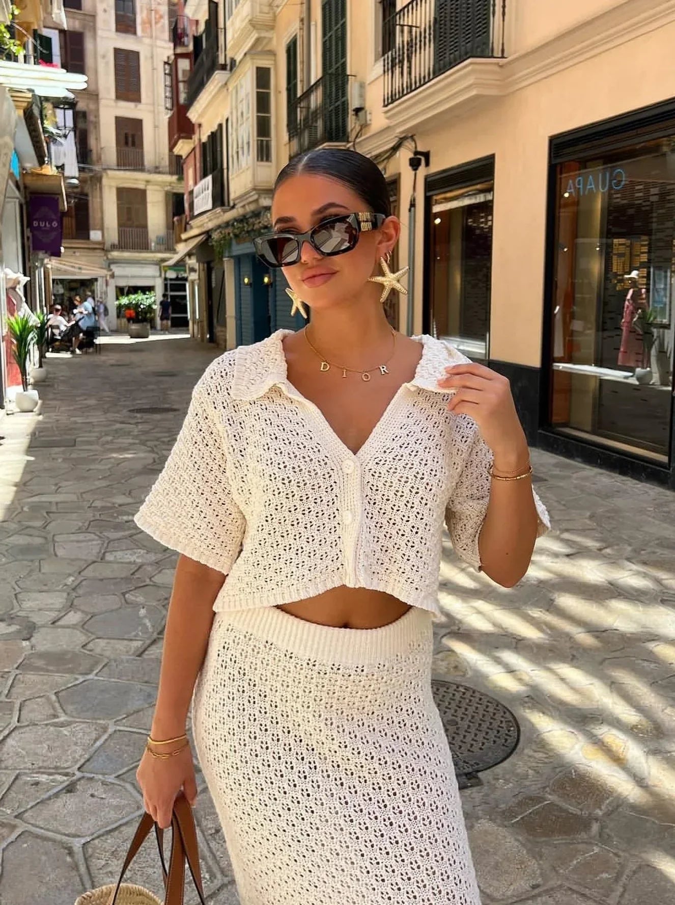 Edith Crochet Stylish Set