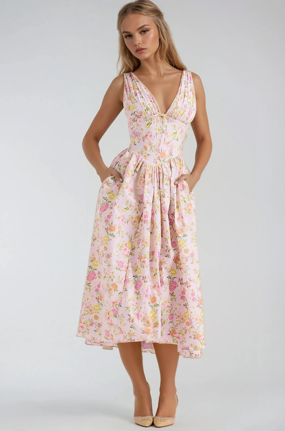 Neither Of You Midi Dress
