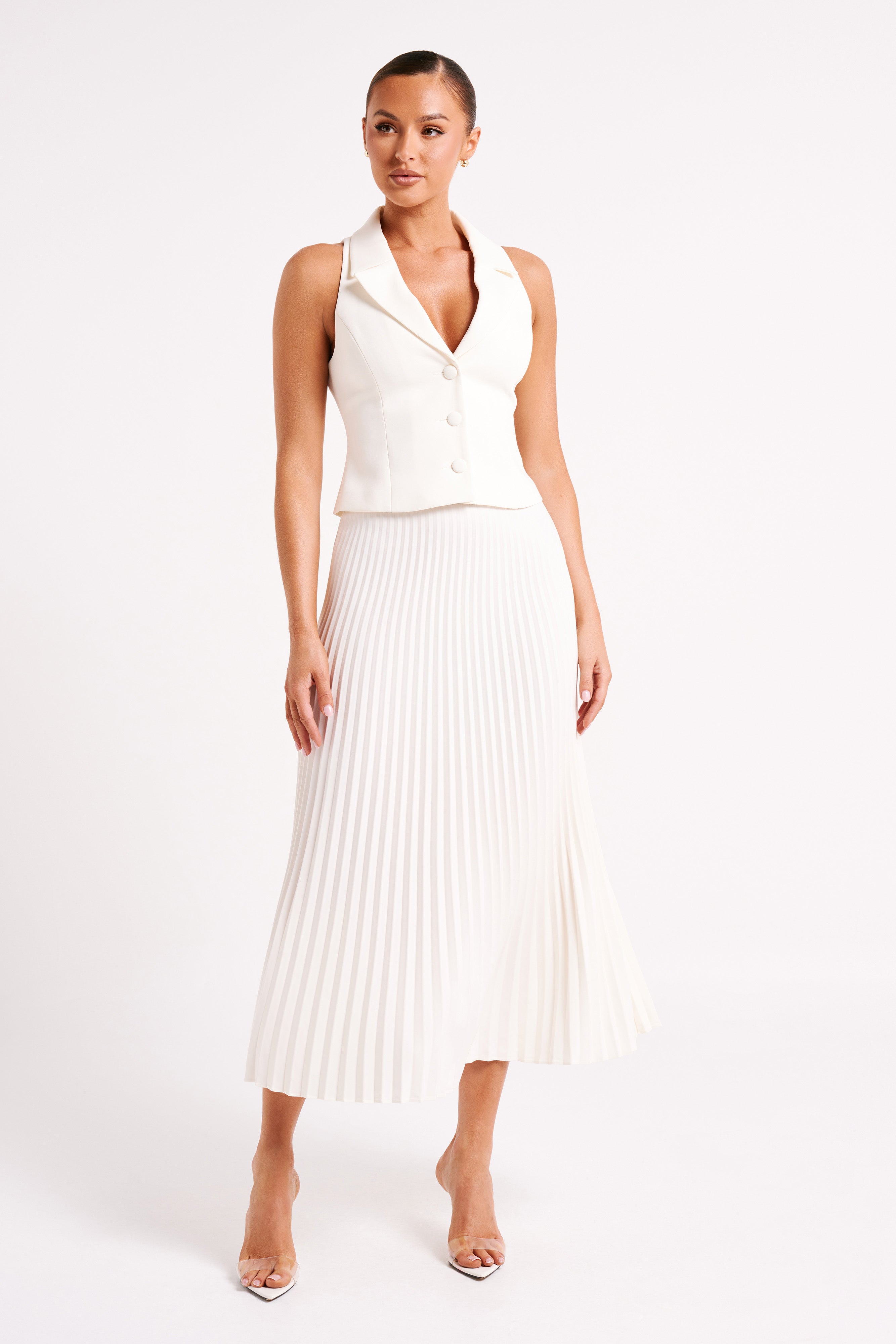 Demi Skirt & Vest Set
