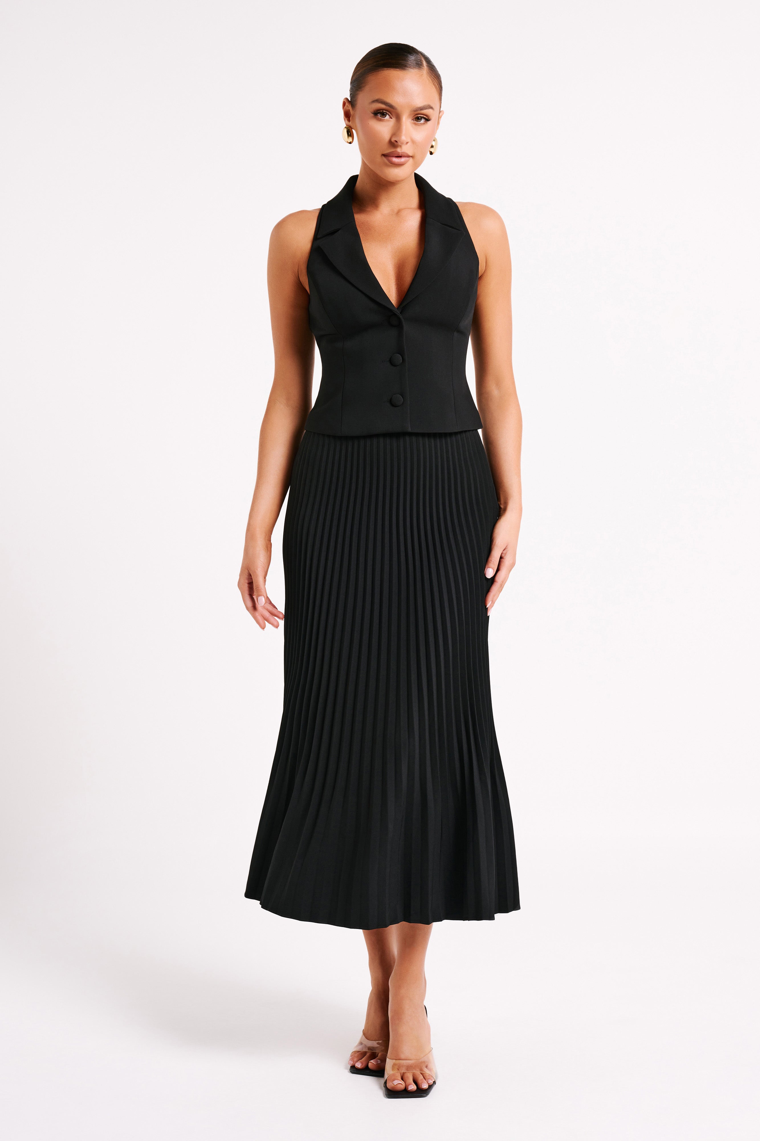 Demi Skirt & Vest Set