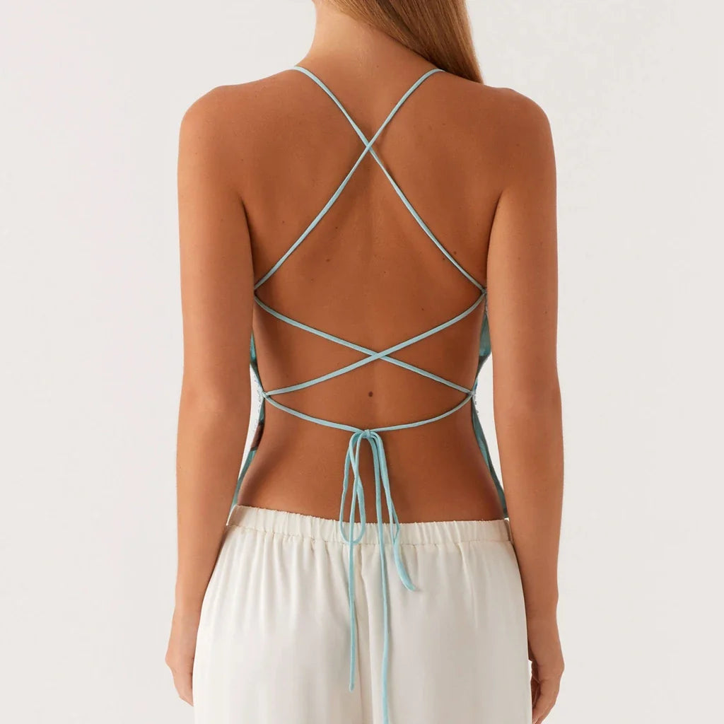Sequin Cami Top