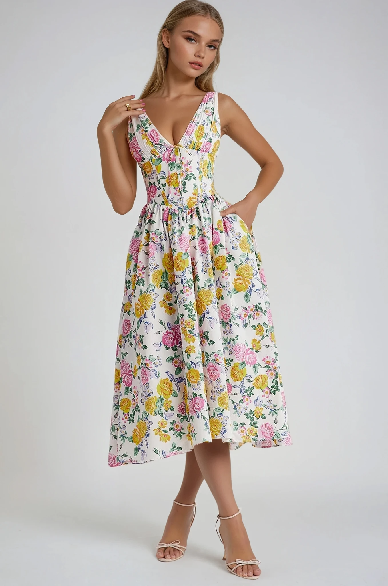 Neither Of You Midi Dress